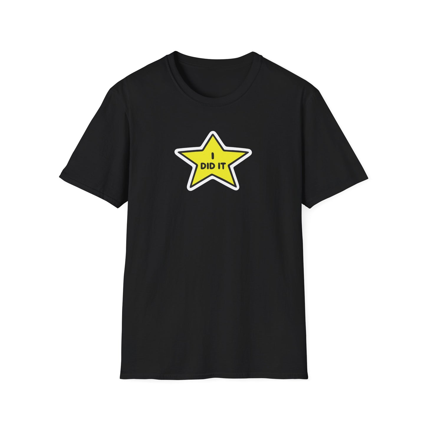 A cheeky nod to everyday victories. The I Did It tee delivers playful achievement energy in a bold star design. Worldwide shipping from Walking Canvas Co.