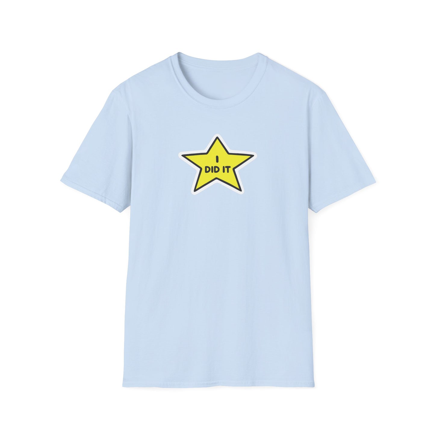 A cheeky nod to everyday victories. The I Did It tee delivers playful achievement energy in a bold star design. Worldwide shipping from Walking Canvas Co.