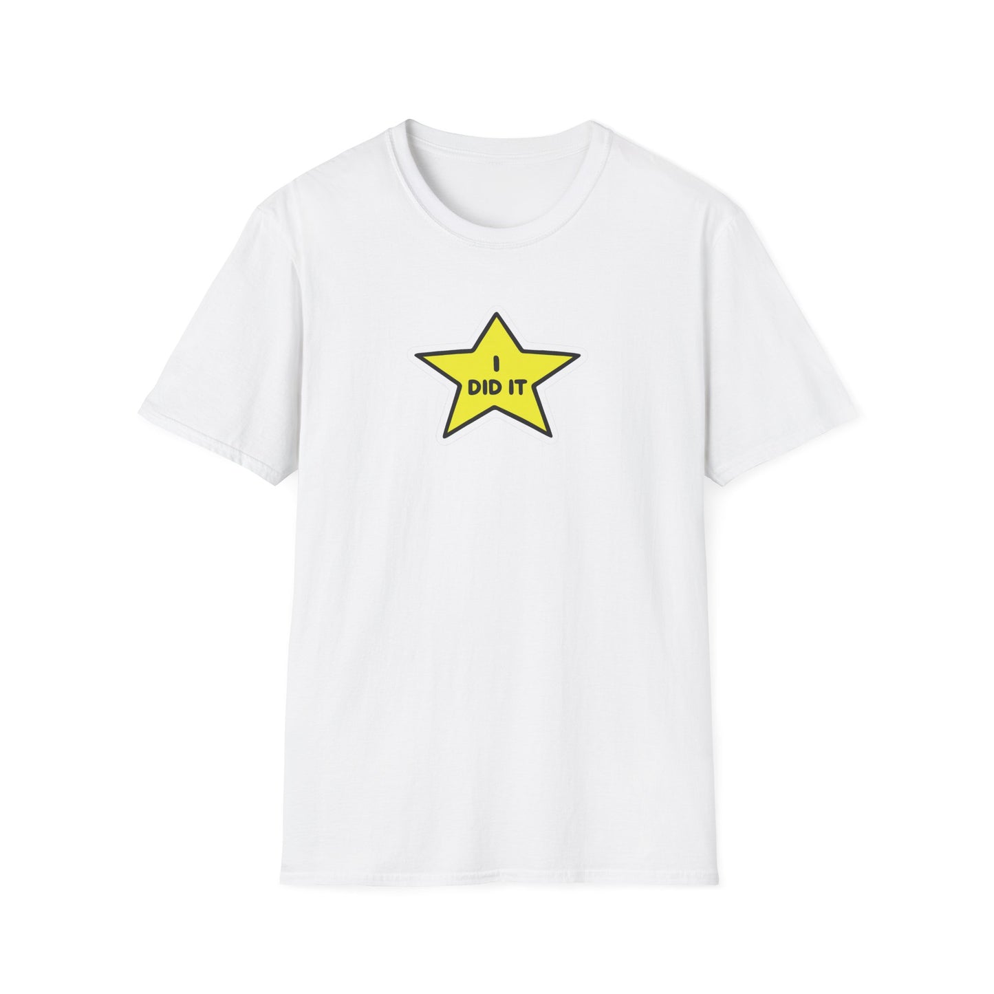 A cheeky nod to everyday victories. The I Did It tee delivers playful achievement energy in a bold star design. Worldwide shipping from Walking Canvas Co.