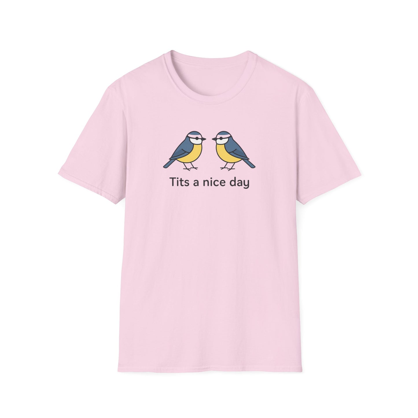 Cheeky humour meets cheerful style. The Tits a Nice Day tee spreads good vibes with a playful bird graphic. A Walking Canvas Co. feel-good classic.