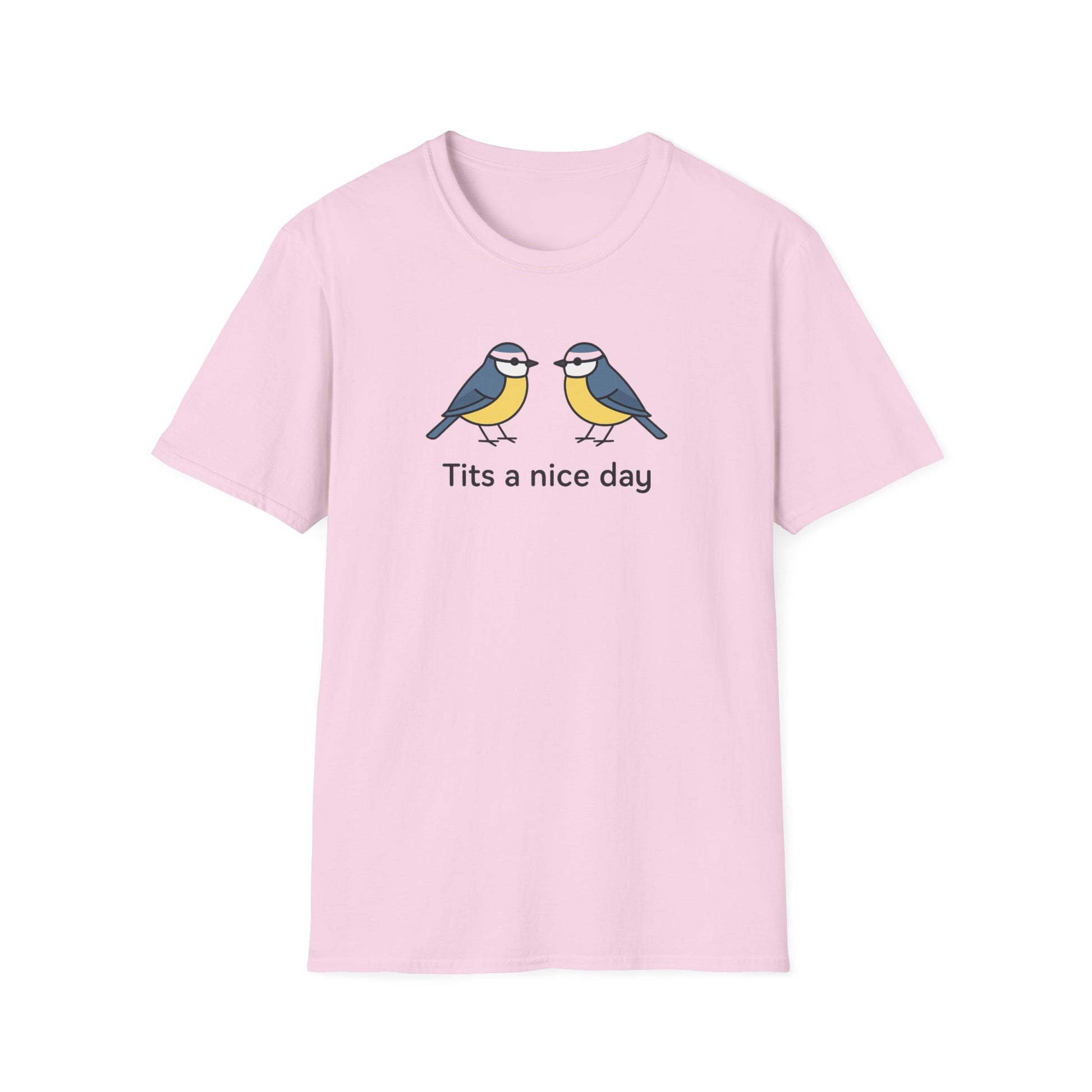 Cheeky humour meets cheerful style. The Tits a Nice Day tee spreads good vibes with a playful bird graphic. A Walking Canvas Co. feel-good classic.