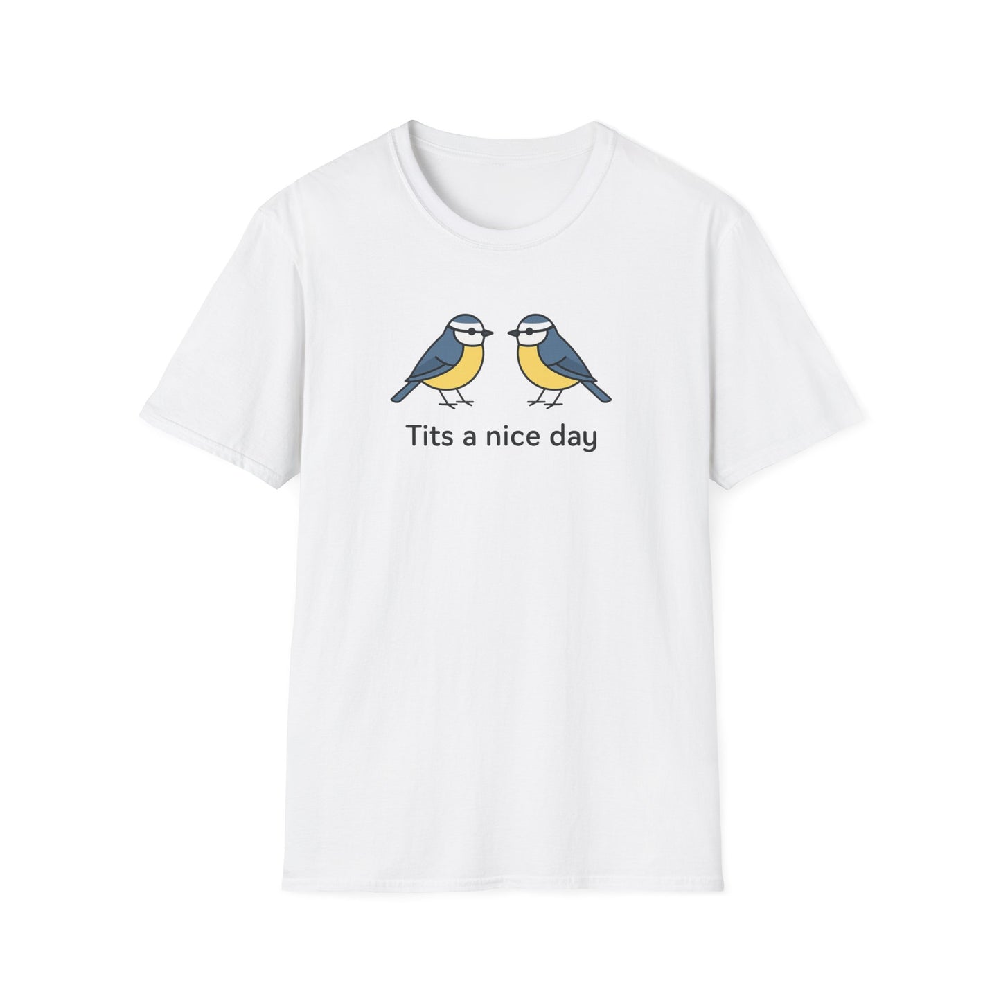 Cheeky humour meets cheerful style. The Tits a Nice Day tee spreads good vibes with a playful bird graphic. A Walking Canvas Co. feel-good classic.
